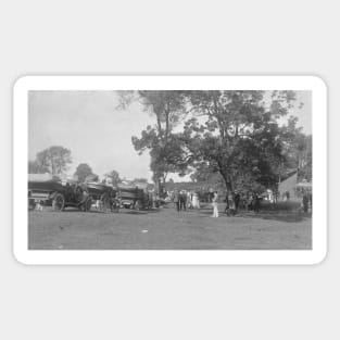 Early 20th century Cambridge may bumps boat race 1911 Sticker